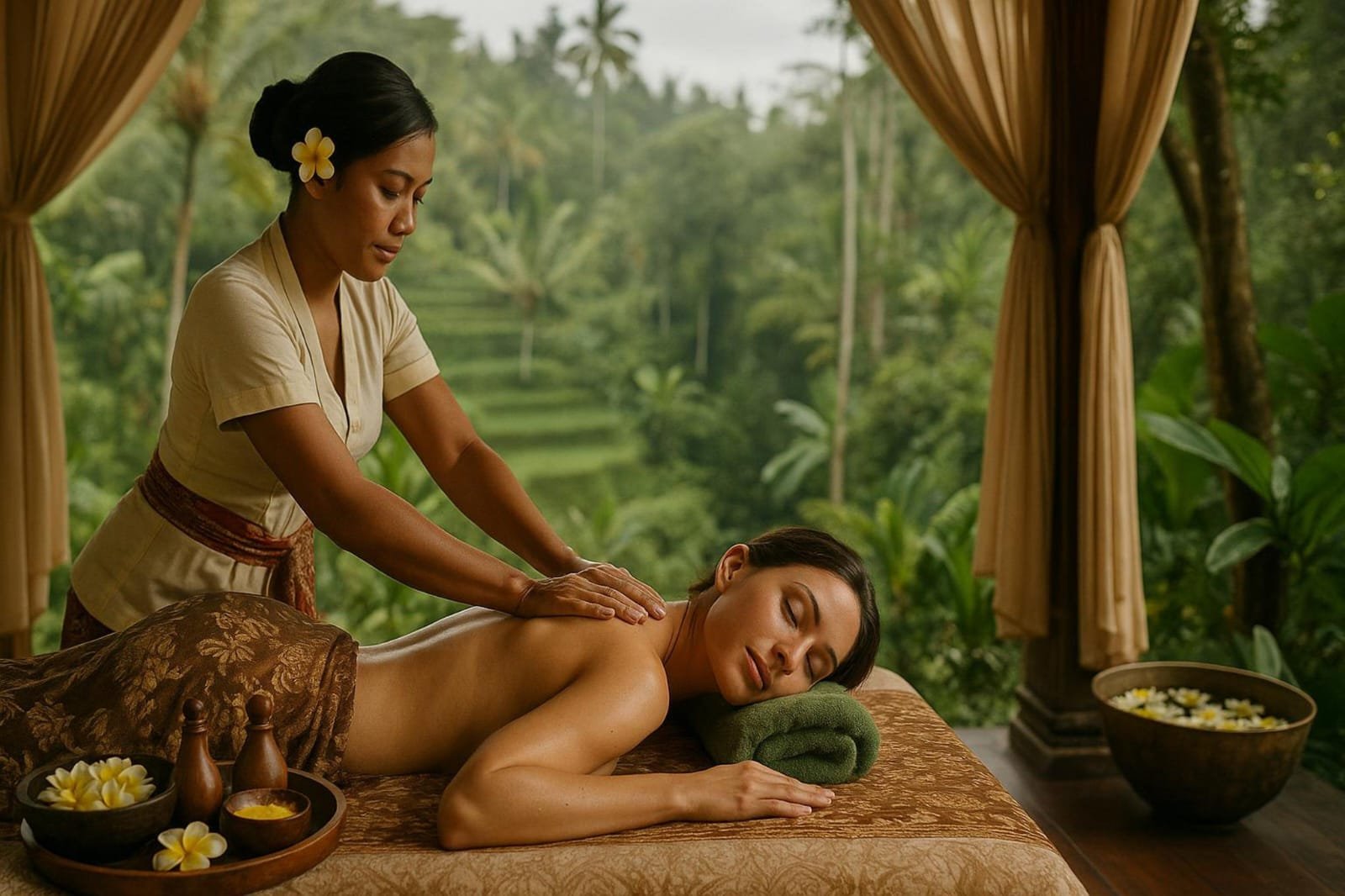 Balinese Massage at Green Heaven Spa in Madipakkam, Chennai