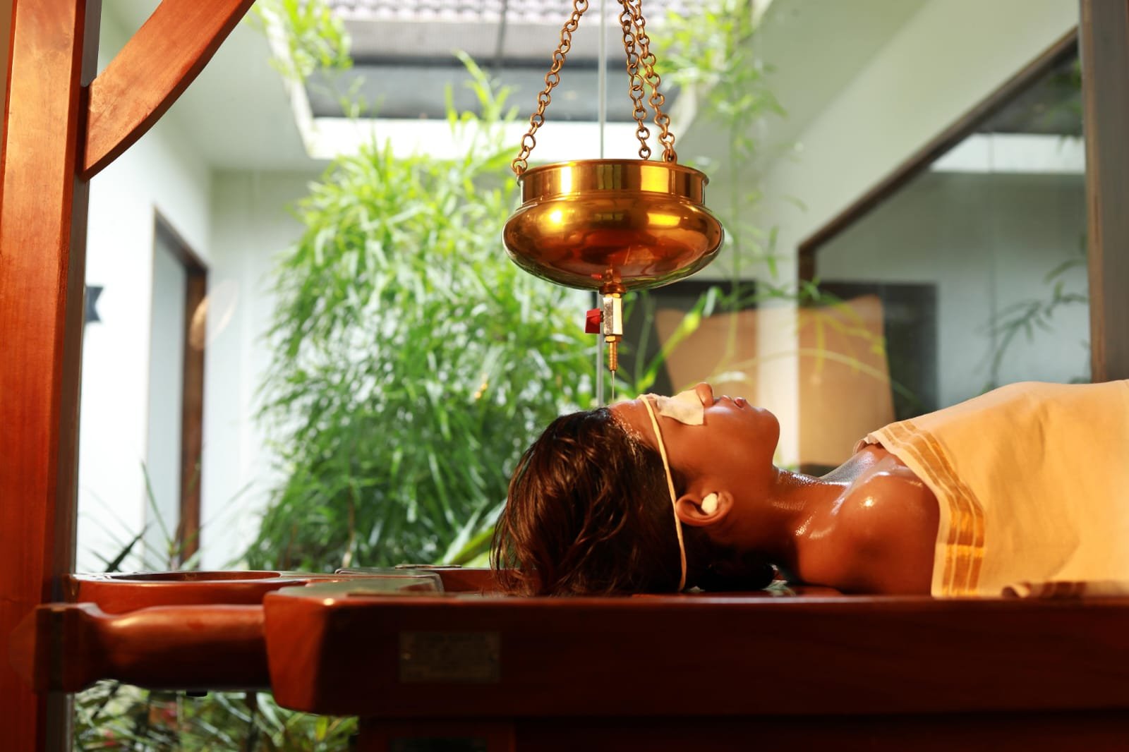 Shirodhara Treatment at Green Heaven Spa