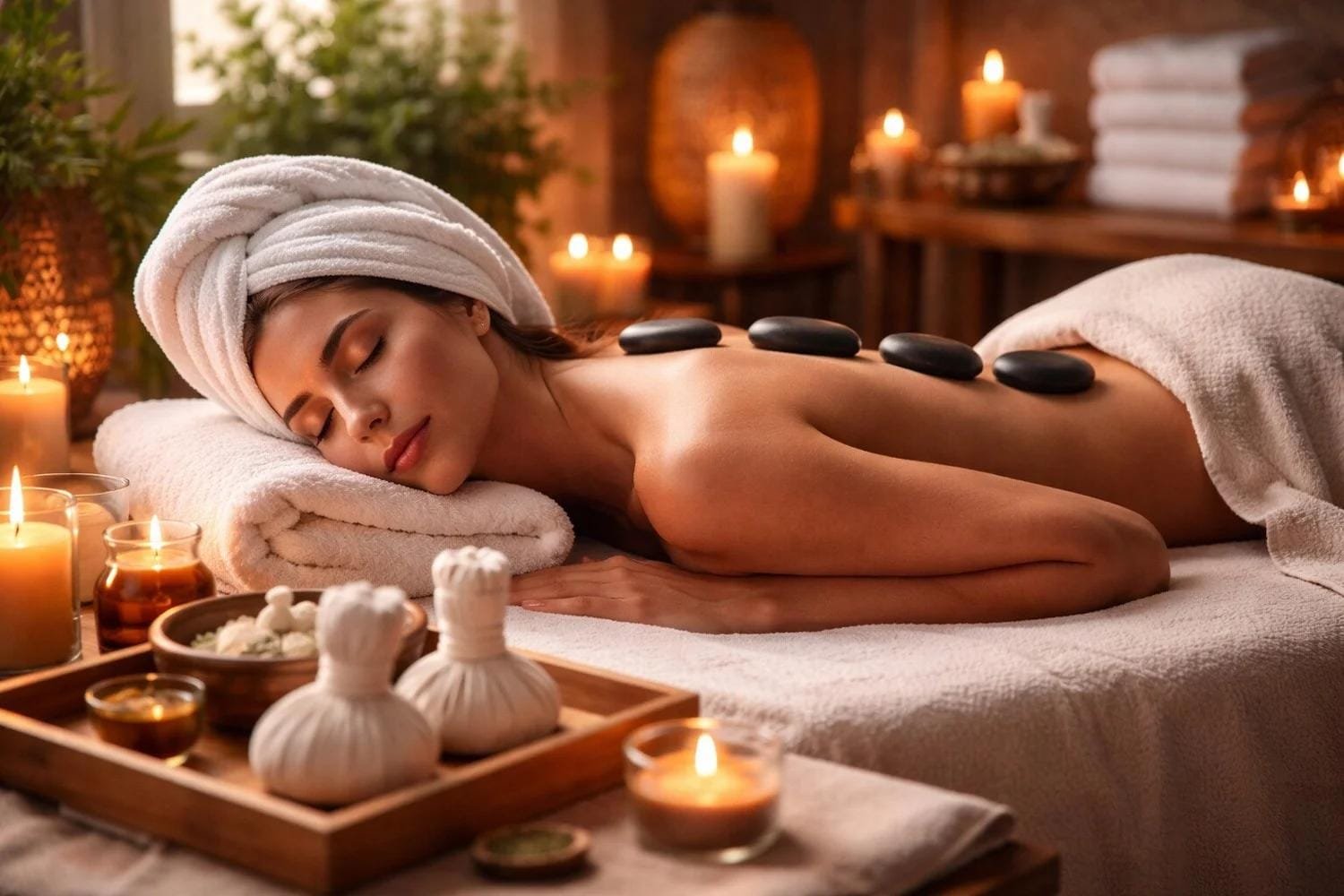 Hot Stone Massage in Madipakkam, Chennai